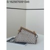 [니콜] 펜디퍼스트 백 배색 편직 24*9*18cm 브라운 