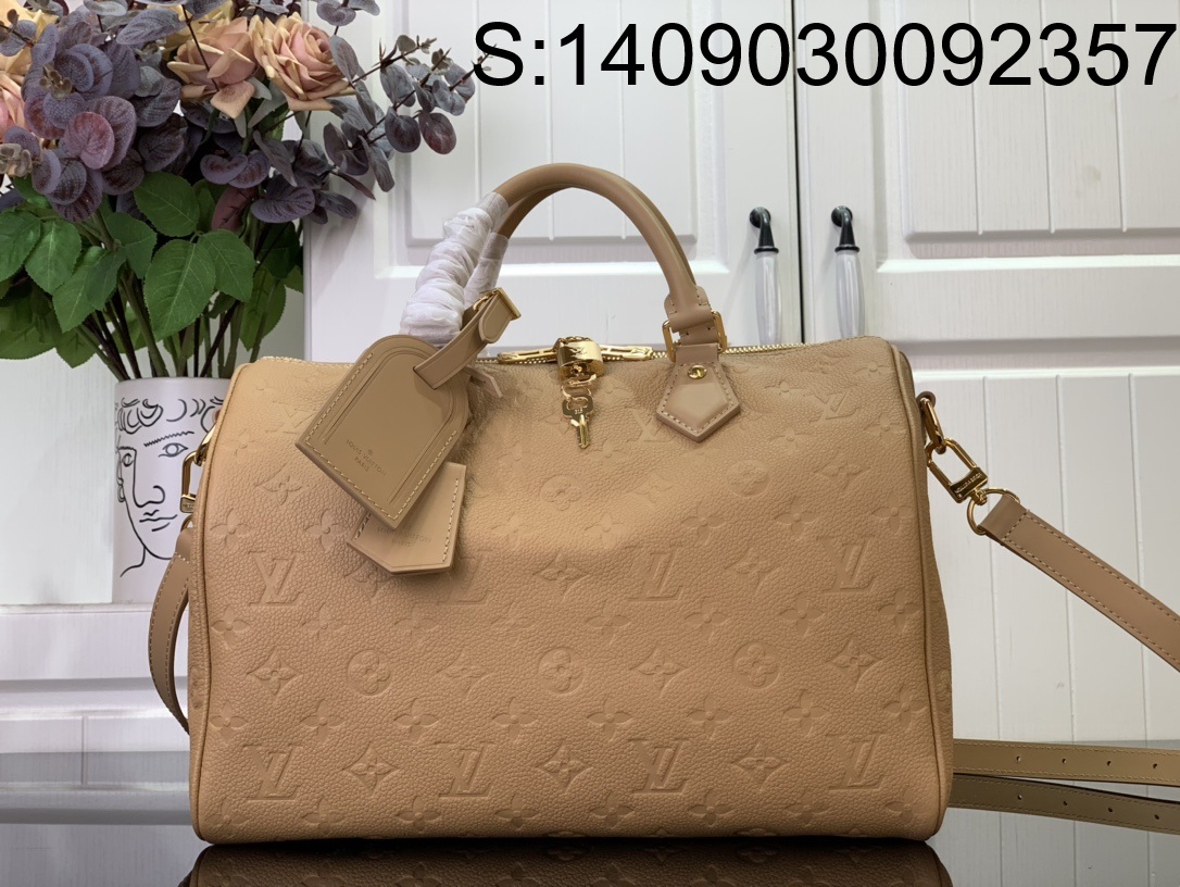 [88factory] 루이비통 스피디 소프트 토트백 M11323 30*21*17cm 라이트 브라운 LOUIS VUITTON
