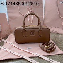 [JHL] 미우미우 아르카디 가죽 백 5BB148 27*12*9cm 브라운 