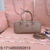 [JHL] 미우미우 아르카디 가죽 백 5BB148 27*12*9cm 라이트 브라운 