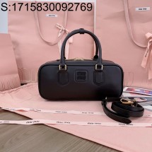 [JHL] 미우미우 아르카디 가죽 백 5BB148 27*12*9cm 블랙 
