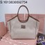[JHL] 미우미우 아이비 캔버스 백 5BG276 38*38*18cm 