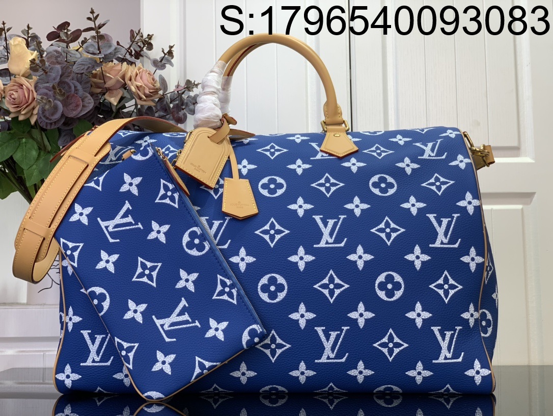 [88factory] 루이비통 스피디 P9 반둘리에 M11565 50*32*29cm 블루 