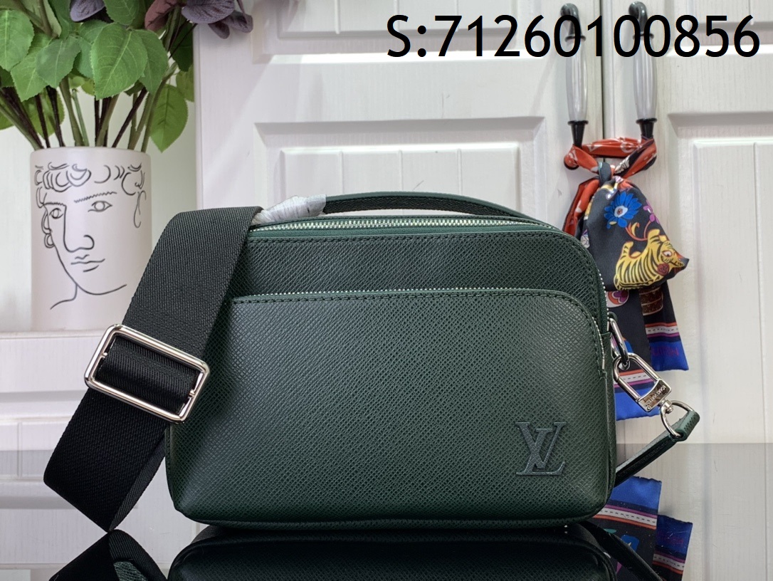 [88factory] 루이비통 에비뉴 메신저 M11657 22.5*15.5*7.5cm 그린 