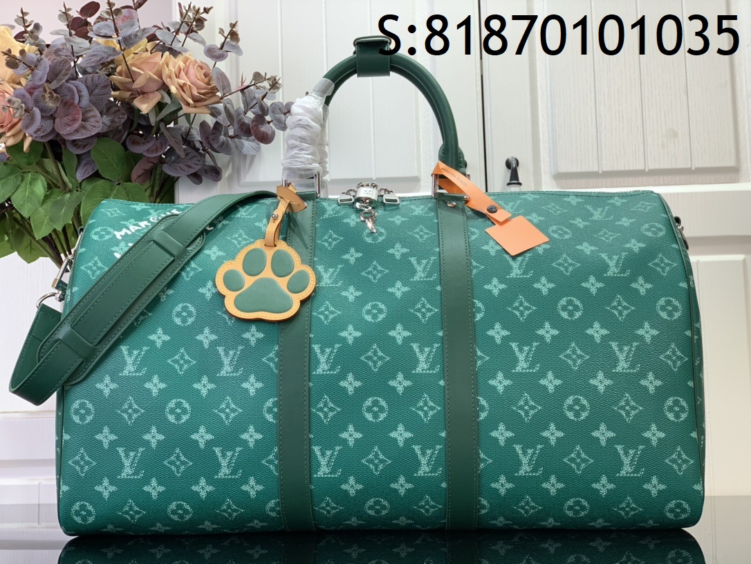 [88factory] 루이비통 키폴 반둘리에 50 그린 M12687 50*29*23cm 