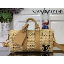 [88factory] 루이비통 키폴 반둘리에 25 내츄럴 베이지 라피아 M25010 15*11*25cm 