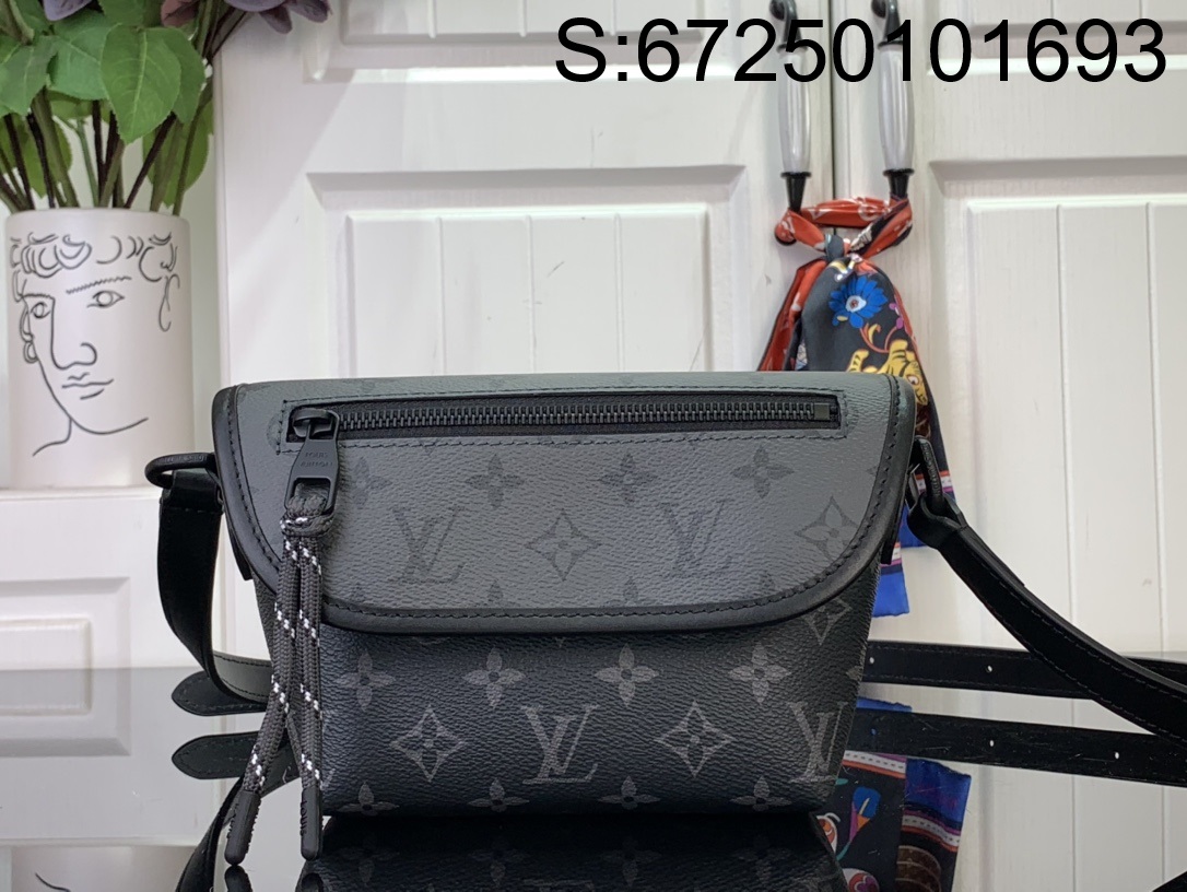 [88factory] 루이비통 펄스 웨어러블 월렛 모노그램 이클립스 M12806 16*5*22.5cm 