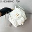 [JHL] 디올 카로 스몰 백팩 매크로까나쥬 M6302 19.5×18.5×8.5cm 화이트 