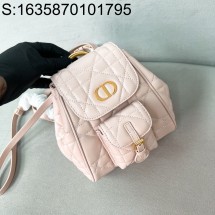 [JHL] 디올 카로 스몰 백팩 매크로까나쥬 M6302 19.5×18.5×8.5cm 연 핑크  