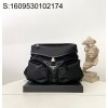 black frame 공장 프라다 리나일론 및 가죽 숄더백 2VD062 29*23*15cm 