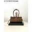 black frame 공장 프라다 보니 미디엄 스웨이드 핸드백 1BA426 32*15.5*12cm 브라운 