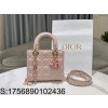 [JHL] 디올 스몰 레이디백 핑크 모노그램 M0531 라이트 핑크 20*17*8cm