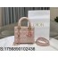 [JHL] 디올 스몰 레이디백 핑크 모노그램 M0531 라이트 핑크 20*17*8cm