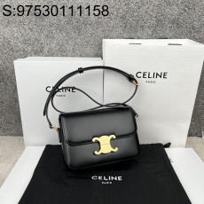 JXG 셀린느 틴 트리옹프 백 스몰 18.5*14*6cm 188423 블랙  