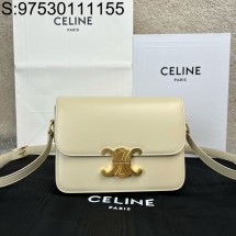 JXG 셀린느 틴 트리옹프 백 스몰 18.5*14*6cm 188423 크림 