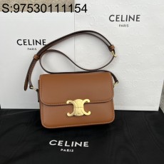 JXG 셀린느 틴 트리옹프 백 스몰 18.5*14*6cm 188423 브라운