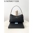 black frame 공장 프라다 에메 라지 가죽 숄더백 1BC228 39*23*12cm 블랙 