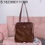 [JHL] 미우미우 조이 스웨이드 백 5BG303 28*31cm 코코아 브라운 