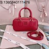 [JHL] 미우미우 아르카디 가죽 백 5BB142 22*10.5*7.5cm 레드 