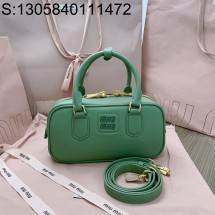 [JHL] 미우미우 아르카디 가죽 백 5BB142 22*10.5*7.5cm 그린 