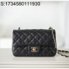 [JD] 샤넬 CF 금장 클래식 플랩백 미니백 12*20*6cm 블랙 CHANEL