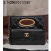 [JD] 샤넬 클러치 램스킨 골드 메탈 블랙 24B 19*25*3cm 