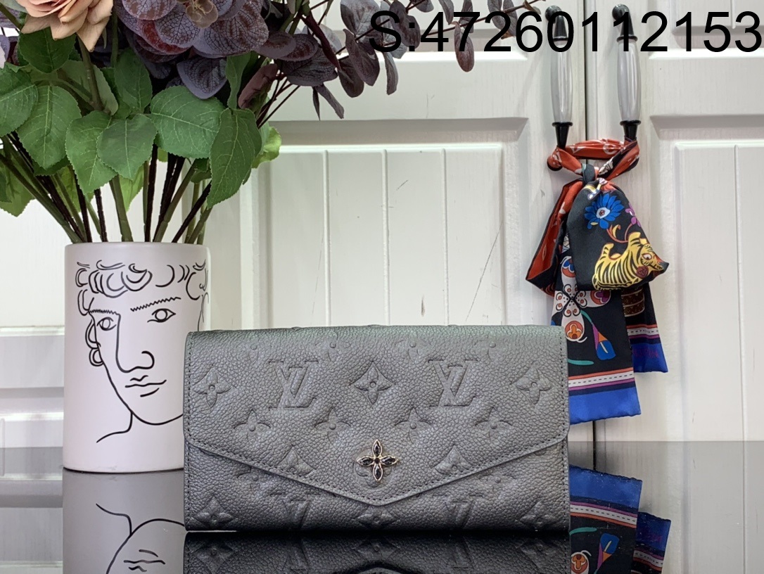 [88factory] 루이비통 사라 지갑 M12172 19*10.5*2cm 그레이 LOUIS VUITTON