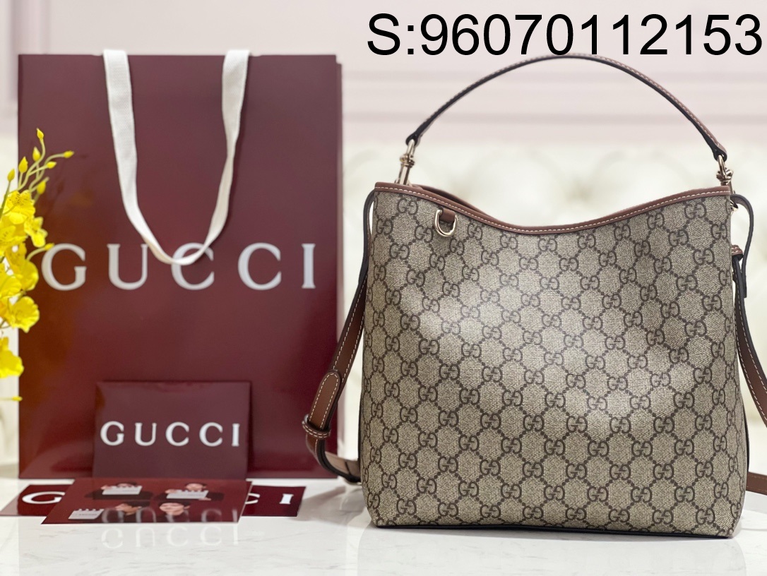 [JHL] 구찌 GG 엠블럼 숄더백 815103 25*15.5*25cm 브라운 
