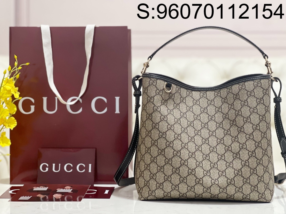 [JHL] 구찌 GG 엠블럼 숄더백 815103 25*15.5*25cm 블랙 