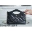 [JD] 샤넬  31 미니 쇼핑백 골드 메탈 24S 블랙 20.5*17.5*4cm