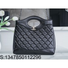 [JD] 샤넬 31 스몰 쇼핑백 골드 메탈 24S 블랙 30*29*9cm 