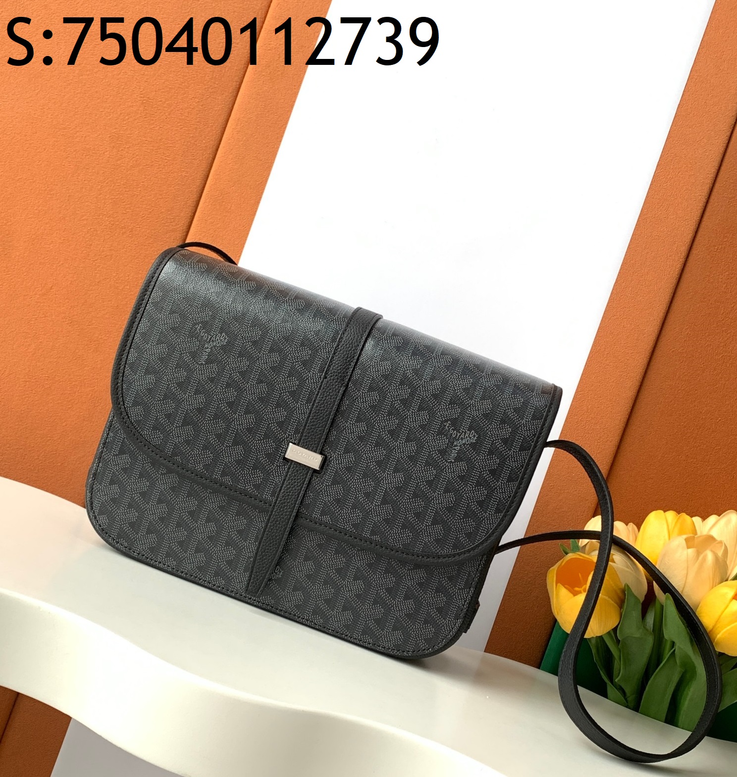 [엠플러스] 고야드 벨베데르 백 블랙 23*9*29cm 