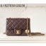 [JD] 샤넬 미니 플랩백 램스킨 골드 메탈 볼 24K CF 와인 13*18*7cm