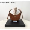 black frame 공장 프라다 아르케 스웨이드 숄더백 1BC194 22.5*18.5*6cm 브라운 