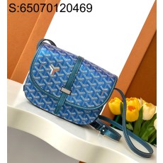 [리미티드] 고야드 벨베데르 백 블루 16*7*22cm