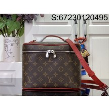 [88factory] 루이비통 니스 BB 레드 M12671 18*14.5*24cm 