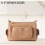 [JD] 샤넬 라지 카메라 케이스 샤이니 크럼플드 램스킨 골드 메탈 누드 24K 18*24*17cm 