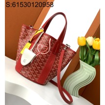 [리미티드] 고야드 벨하라 하트 백 24*14*18cm 레드 
