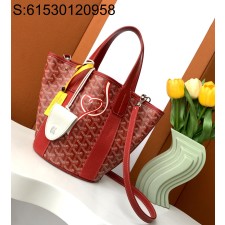 [리미티드] 고야드 벨하라 하트 백 24*14*18cm 레드 