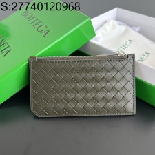 징 팩토리 보테가베네타 지퍼 카드지갑 805807 12*7*0.5cm 올리브 