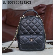 [JD] 샤넬 AP3753 클래식 체인 핸드폰 홀더 샤이니 레인드 카프스킨 블랙 금장 13*7*18cm