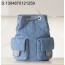 [JD] 샤넬 데님 백팩 골드 메탈 25C 24.5*18*8cm