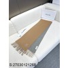 AGG 셀린느 캐시미어 로그 자수 양색 스카프 180*30cm 낙타색 Celine
