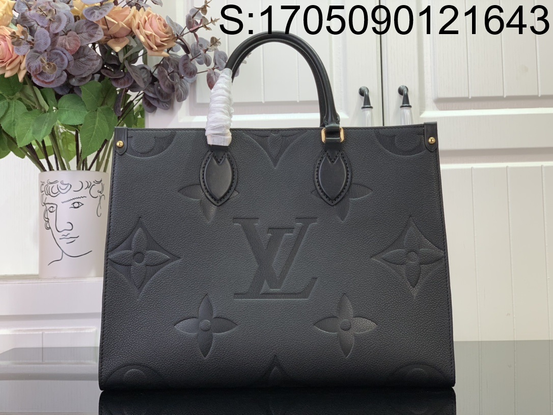 [88factory] 루이비통 온더고 MM 모노그램 앙프렝뜨 블랙 M45595 27*14*35cm