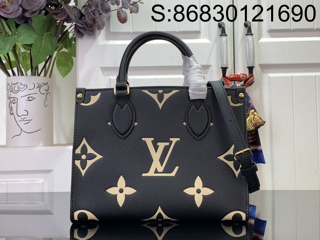 [88factory] 루이비통 온더고 PM 모노그램 앙프렝뜨 블랙 M45659 19*11.5*25cm 스몰 