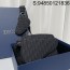 [JHL] 디올 새들 트리플 파우치 디올 오블리크 자카드 블랙 18*25*5cm 