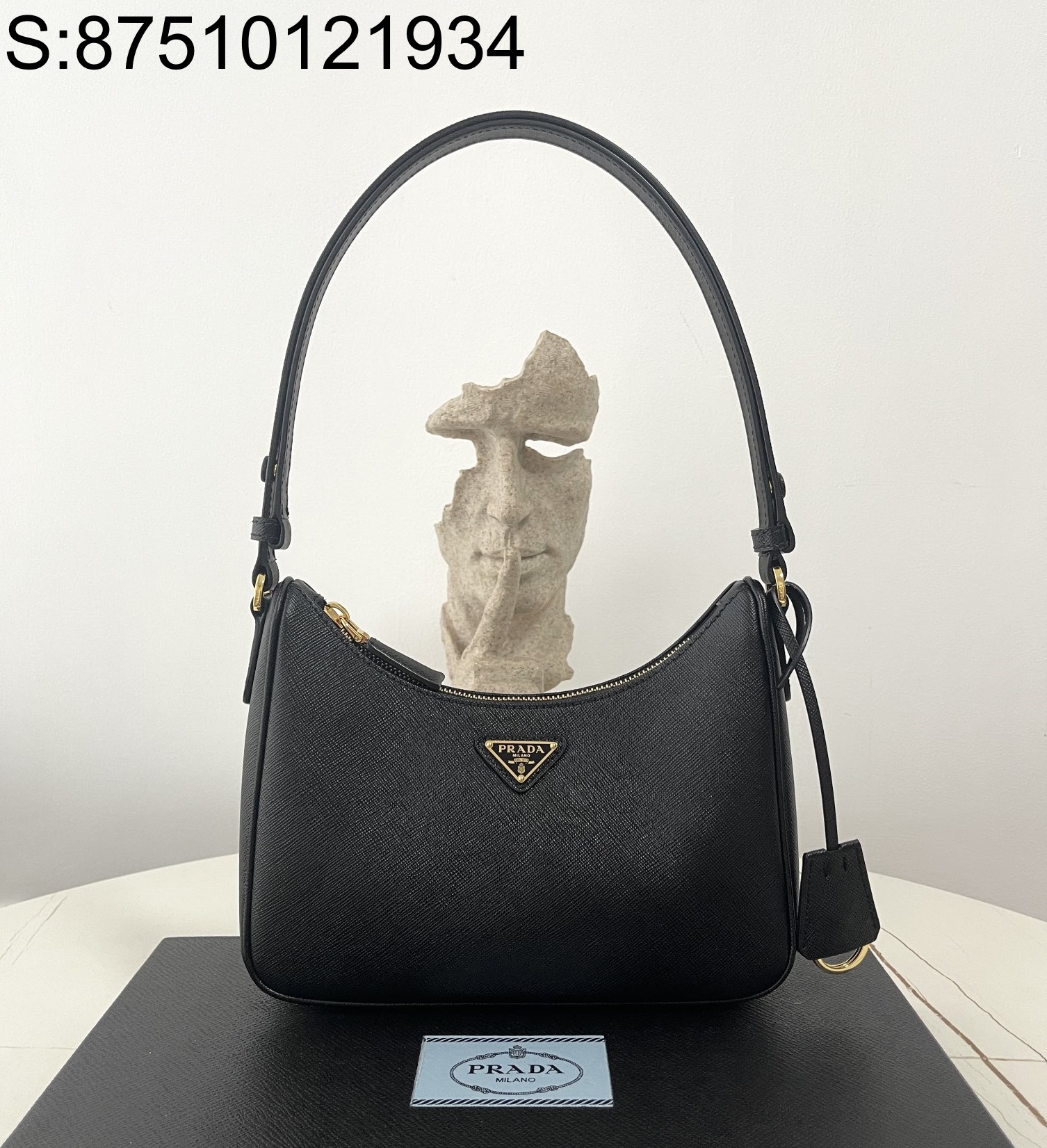 black frame 공장 프라다 사피아노 가죽 숄더백 1BC204 22*18*6cm 