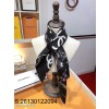 AGG 샤넬 모노그램 CC로고 실크 명주 스카프 90*90cm 블랙 CHANEL