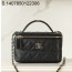 [JD] 샤넬 클래식 체인 베니티백 골드 메탈 25C 블랙 17*9.5*8cm 