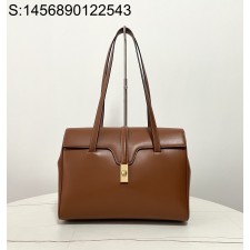 black frame 공장 셀린느 미디움 소프트 16 백 195543 32*24*15cm 브라운 